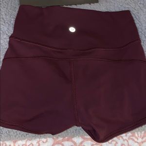 LULU LEMON BIKER SHORTS